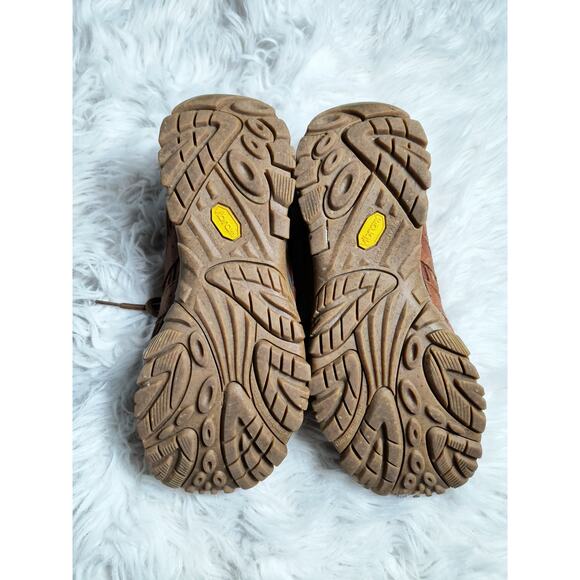 Merrell Moab 2 Earth Day J50497 Mountain Hiking Footwear Brown Leather US 11 W - Picture 9 of 9